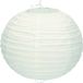 Merkloos Luminair (lampionshop) Global B.v. Luxe bol lampion lichtblauw 25 cm