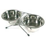 Arquivet 8435117804722 Spar houder 2 x 1 '75 L met 2 voederschalen