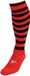 Precision Chaussettes de football Hooped Junior Rouge/noir Taille 35-39