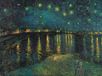 Your Decoration B.V. Impression d'art Vincent Van Gogh - Nuit étoilée 80x60cm