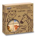 Crea lign' CL153 Les animaux de la Savane etui, hout