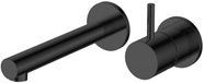 Wiesbaden Style robinet de lavabo encastrable mat Noir