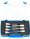 Unior 192/16 schroevendraaierinzetstuk 1/2", HX-lang, set in metalen cassette