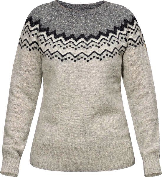 Fjallraven Ovik Knit Sweater - Women's - Grey - Size L - Wool - Autumn/Winter 2021