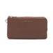 MANDARINA DUCK Mellow Leather Pouch Milk Chocolate donkerbruin