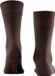 FALKE Sensitive Berlin sokken homme laine coton brun - taille 39-42