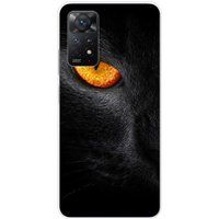 1001 coques Xiaomi Bedrukt siliconen hoesje compatibel met Xiaomi Redmi Note 11 Pro Plus 5G Oeil de panthere