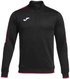 Joma Olimpiada Sweatshirt Met Halve Rits Zwart M Man