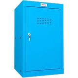 Phoenix Kluis met sleutelslot, blauw, 87 liter