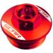 SCAR Olievuldop compatibel met HONDA CR CRF CRFX CBR CRF1100L 125 150 250 450 500 600 1000 CRF250R CRF450R KLX KLXS KLXR D-TRACKER 90-25 - rood