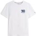 Tommy Hilfiger T-shirt Homme Coton Manches Courtes Taille L Blanc