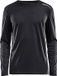 Craft Rush Running Longsleeve Heren - Zwart | Maat: 3XL