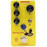 Mosky Honey Box - 4 mode Overdrive pedaal gebaseerd op Sweet Honey, True Bypass