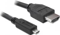 Delock 3m HDMI naar Micro HDMI kabel Zwart