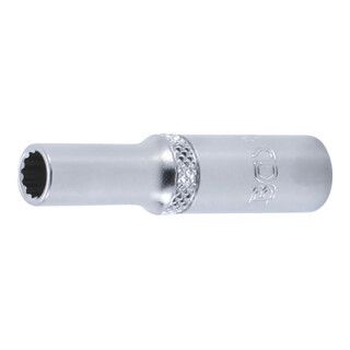 BGS Socket Wrench Twelve-Point, Deep | 6.3 mm (1/4") | 6 mm Quantity: 1