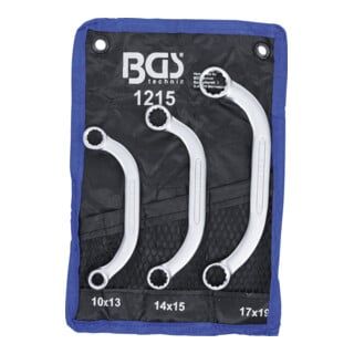 BGS Aanzet- en bloksleutelset - 3 delig