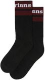 Dr. Martens Sokken Athletic Logo Zwart EU 36-42