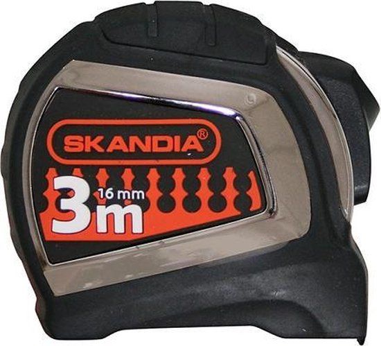 Skandia Topline Rolmaat 3m - 300 cm - Blokkeerknop - 1 Jaar Garantie