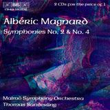 Outhere BIS Records Malmö Symphony Orchestra, Thomas Sanderling - Mangard: Symphonies No.2 & No.4 (2 CD)