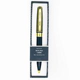 Draeger Paris | Balpen "MON FILS CHÉRI", nachtblauw en goud, geschenkdoos