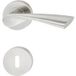 Häfele Garniture de béquille LDH 2178 acier inoxydable mat, garniture interchangeable droite