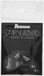 Ibanez PA16MRG-BK Rubber Grip Plectrums 0.8mm (Black) - Plectrum set
