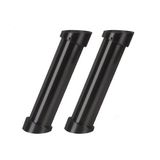 Nordlinger Pro 2 x snackhouder rond LUX Finish zwart normaal