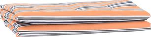vidaXL Tissu de remplacement pour parasol Bleu et Orange 1000 x 160 cm