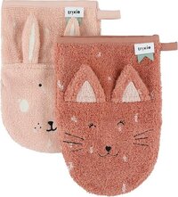 TRIXIE WASHCLOTHS 2-PACK | MRS. CAT - MRS. RABBIT