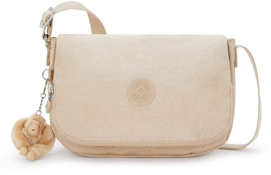 Kipling Earthbeat S Dames Tas - Sparkled Beige