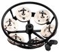 Meinl Hi Hoed Tambourine Steel Jingles - Zwart