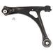 febi bilstein 44452 draagarm met lagers, scharnier en borgmoer, 1 stuk | Compatibel met: AUDI A3, TT, TT Roadster, VW GOLF IV, NEW BEETLE