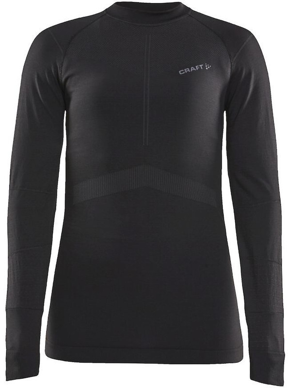 Craft Active Intensity Cn Ls Dames Sportshirt - Black/Asphalt - S