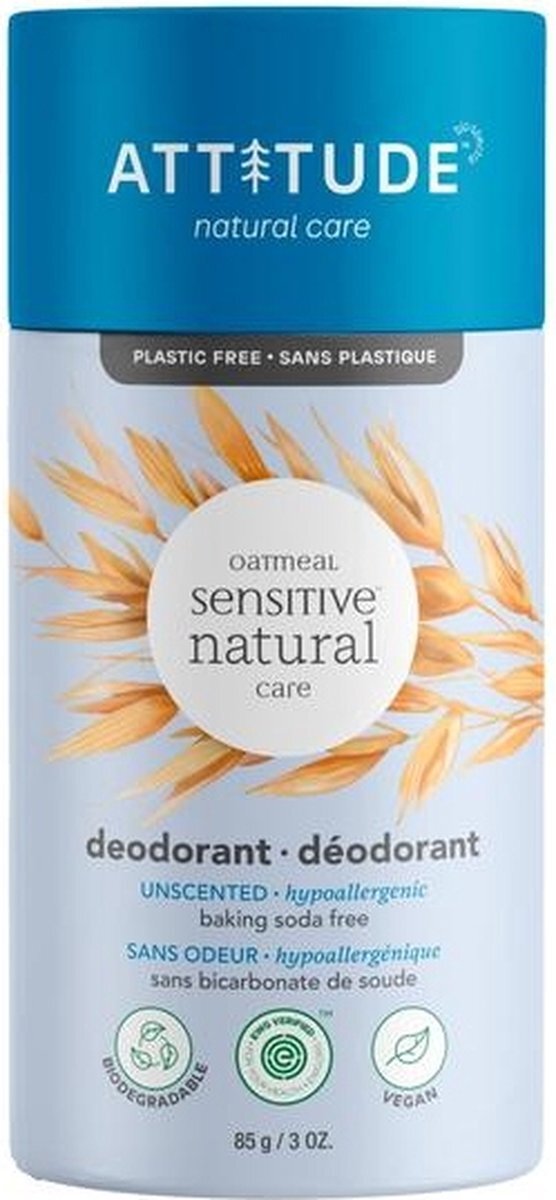 Attitude - Super Leaves Deodorant Sensitive - Parfumvrij Parfumvrij