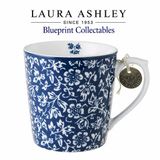 Laura Ashley Blueprint Collectables Mok - Theemok - Koffiemok - Sweet Alyssum - 32 cl.