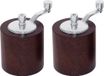 Olympia Peper- en Zoutmolen Set Donker Hout 8.5cm