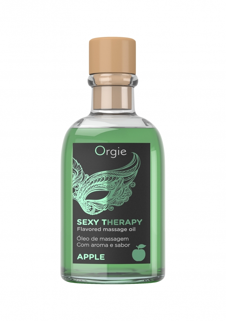 Orgie Lips Massage Kit Apple - 100 ml