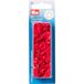 Prym 393238 Naaivrije drukknop Color Snaps Star rood, kunststof, One Size