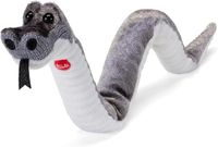 Trudi Sweet Collection Knuffel Slang Pier 35 cm - Pluche Knuffel - Grijs/Zilver