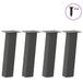 VidaXL Salontafelpoten - 4 stuks - 30 cm - Staal - Antraciet