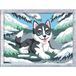 Ravensburger CreArt, Malen nach Zahlen Kinder - Frecher Husky