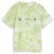 Tom Tailor - Oversized tie-dye T-shirt - Maat 128/134 - light green white tie dye
