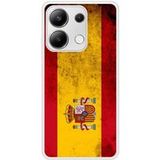 Xiaomi Redmi Note Drapeau espagne Verstevigd hoesje met sublimatie bedrukking