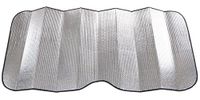 SIXTOL CAR SUNSHADE PRO 6 | Zonnescherm voor voorruit | UV- en hittebescherming | 150×70 cm | Polyesterfolie | Zwart