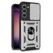 Cool Case Samsung S916 Galaxy S23 Plus Hard Ring Argent