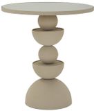 Mauro Ferretti Tafel Dune With Mirror Ø 45×49,5 cm