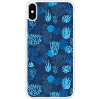 Apple Siliconen hoes compatibel met iPhone X, iPhone XS Koraalblauw