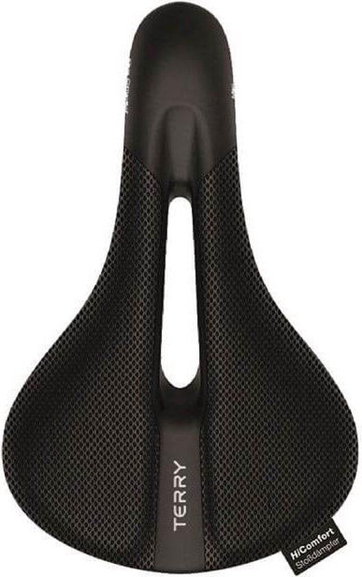 Terry Fisio Climavent Gel Zadel - Zwart - Racefiets - Unisex