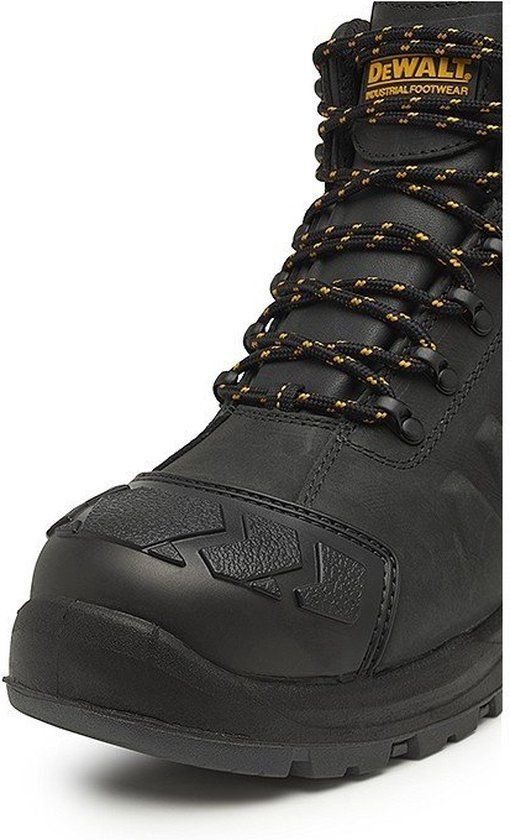 DeWalt Hadley Hoge Veiligheidsschoen S3 - Zwart - Maat 44