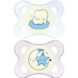 MAM Night 0+m Soother - Blue